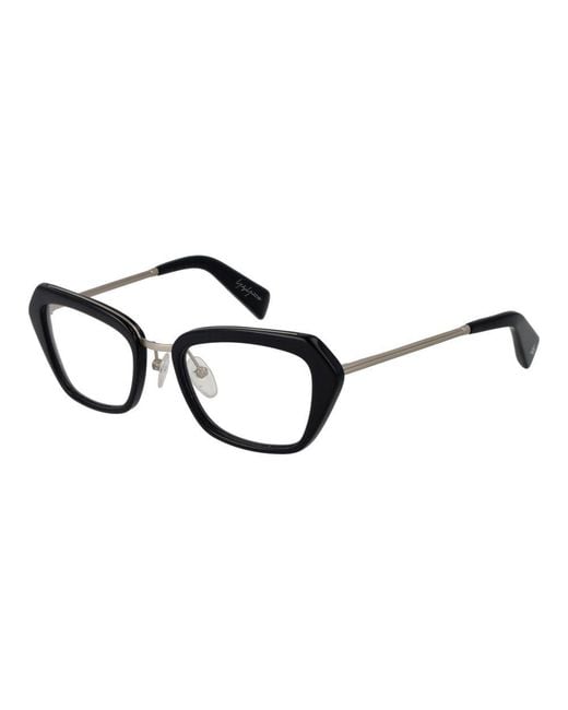 Yohji Yamamoto Black Acetate Glasses (Frames)