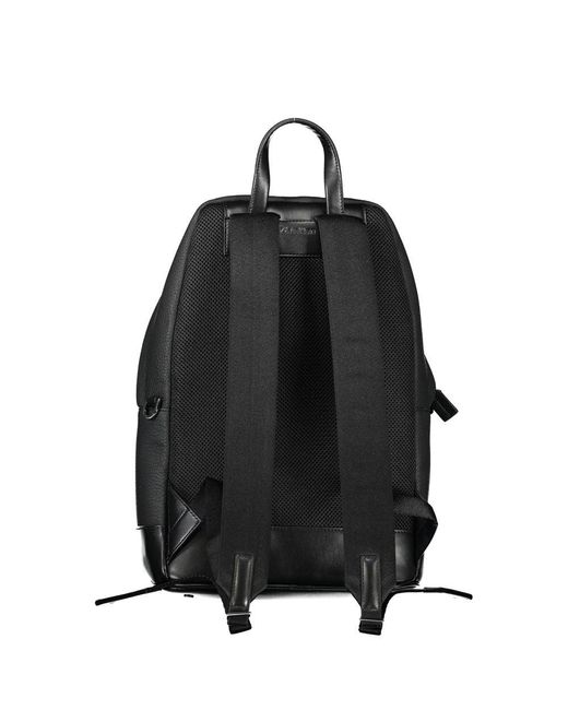 Calvin Klein Black Sleek Urbanite Backpack With Laptop Compartment for men