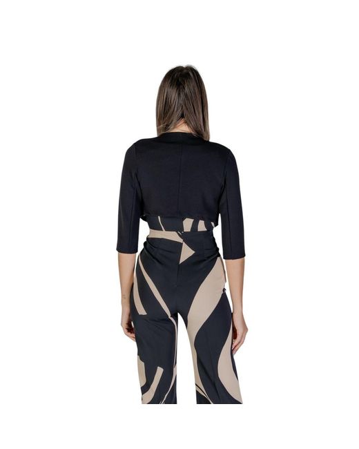 Rinascimento Black Polyester Sweater