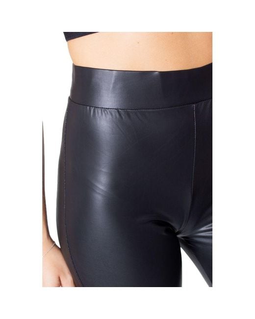 ONLY Blue Black Polyester Jeans & Pant