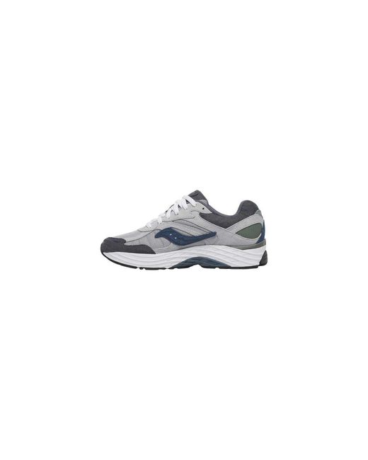 Saucony Blue Gray Synthetic Athletic Sneakers for men