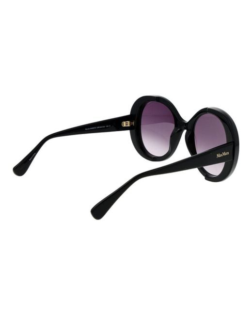 Max Mara Black Acetate Sunglasses
