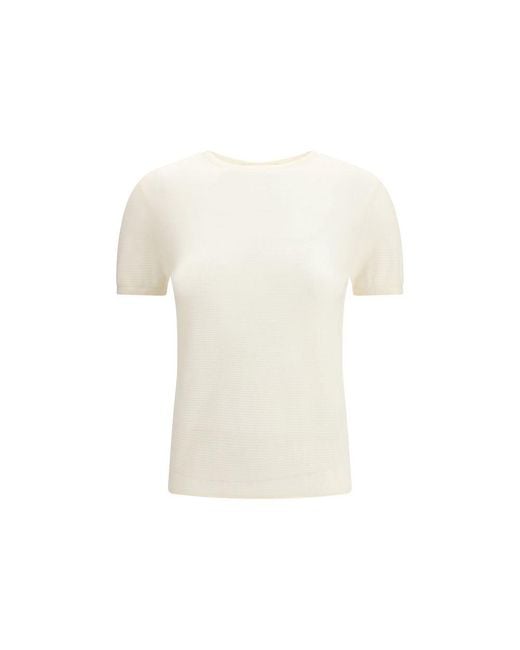 Lisa Yang White Cashmere T