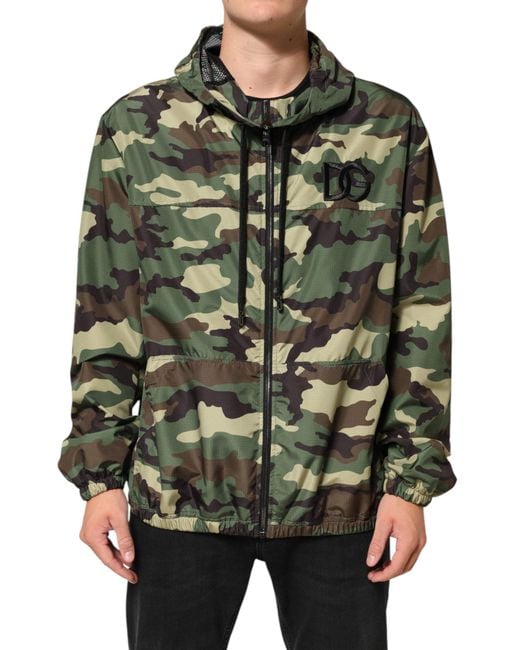 Dolce & Gabbana Green Light Jackets for men