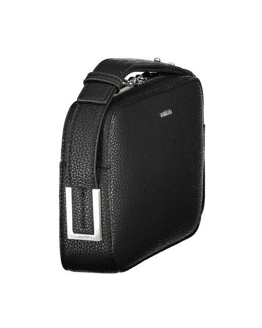 Calvin Klein Black Elegant Adjustable Shoulder Bag