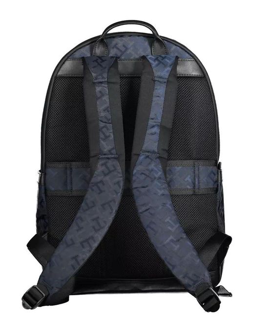 Tommy Hilfiger Blue Polyester Backpack for men