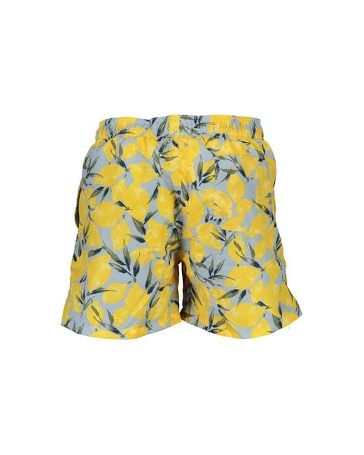 Gant Yellow Polyester Swimwear for men