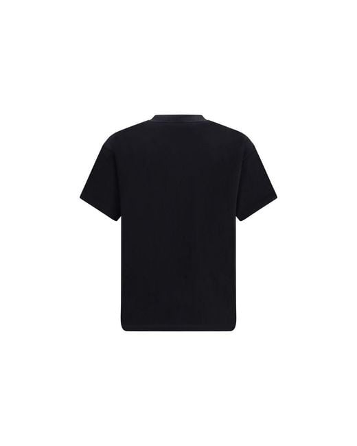 Palm Angels Black Cotton T for men