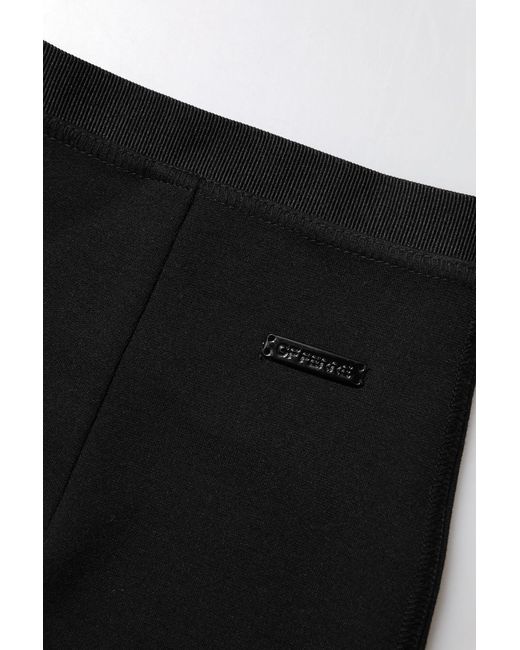Gianfranco Ferré Black Polyester Pencil Cut Knee Length Skirt