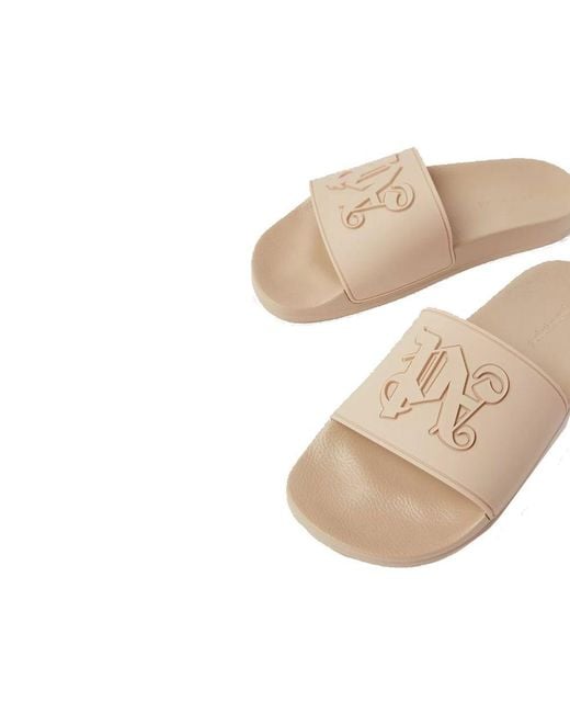 Palm Angels Natural Sliders