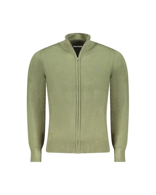 North Sails Green Verde Acrylic Men Cardigan for men