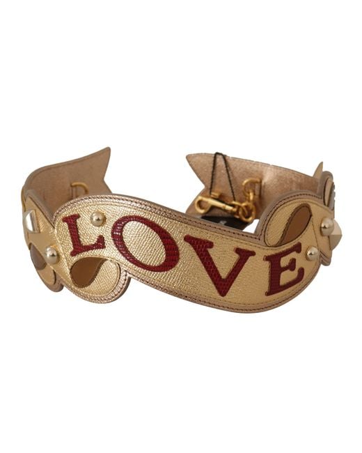 Dolce & Gabbana Black Elegant Leather Shoulder Strap