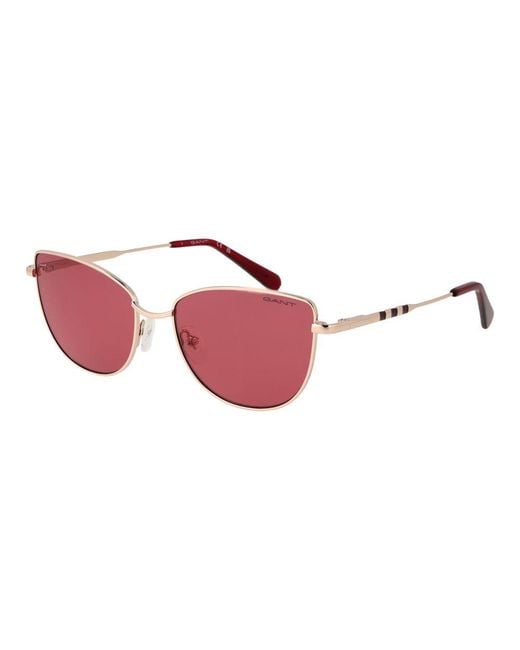 Gant Red Metal Sunglasses