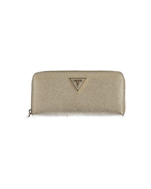 Guess Natural Elegant Meridian Zip Wallet