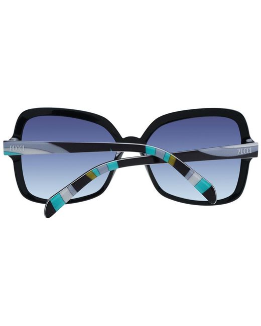 Emilio Pucci Blue Multicolor Sunglasses