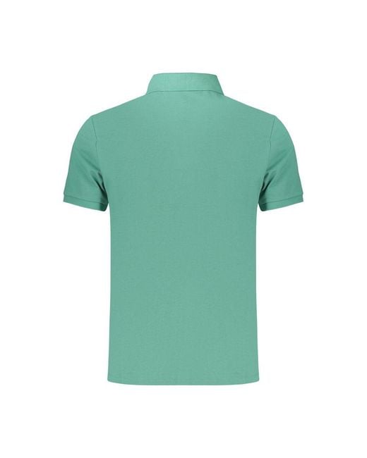 Calvin Klein Green Verde Cotton Mens Polo for men