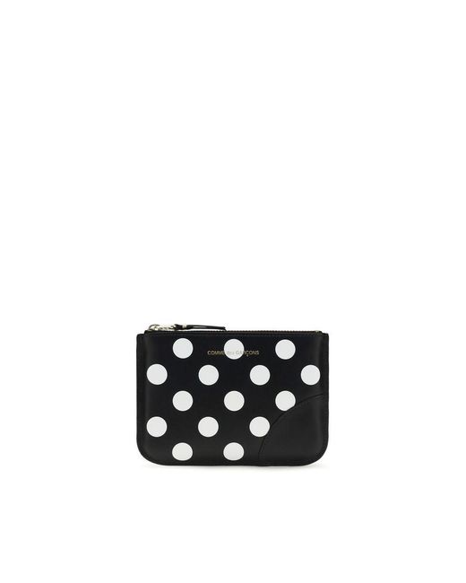 Comme des Garçons Black Calf Leather Bos Taurus Wallet for men