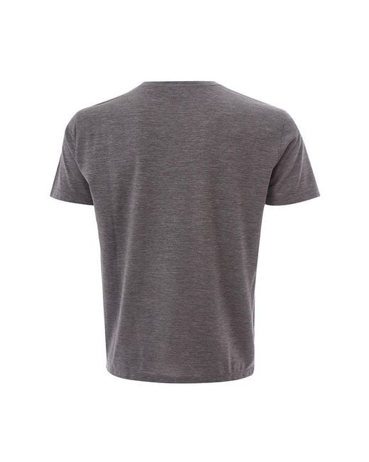 Lardini Gray Wool T-Shirt for men