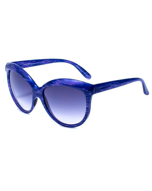 Italia Independent Blue Acetate Sunglasses