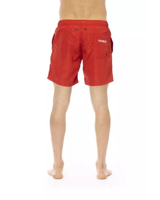 Bikkembergs Swim Shorts With Degredé Print For for men