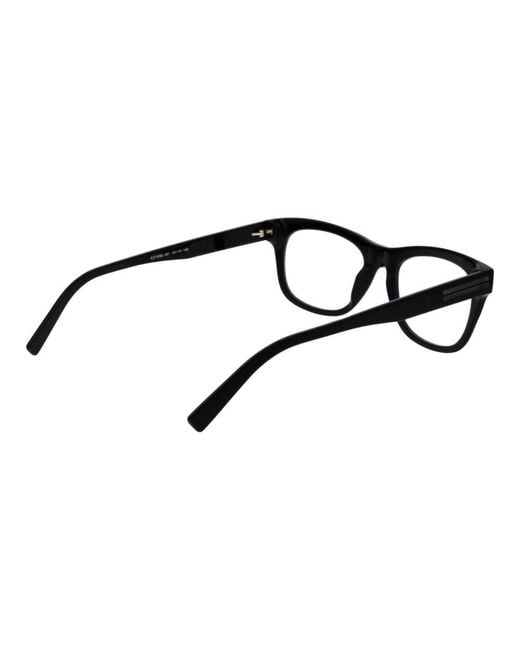 Zegna Black Acetate Glasses (Frames) for men