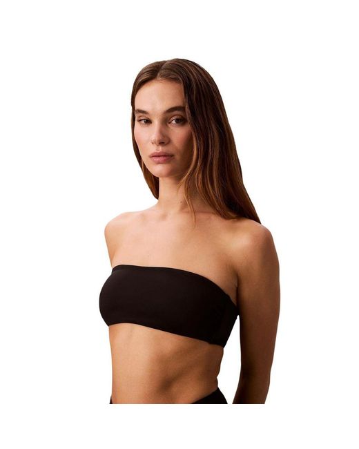 Calvin Klein Black Elastane Bikini