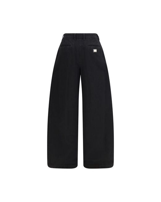 Dolce & Gabbana Black Cotton Jeans Denim