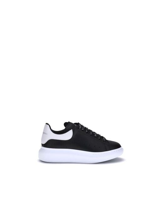 McQueen Blue Leather Sneakers for men