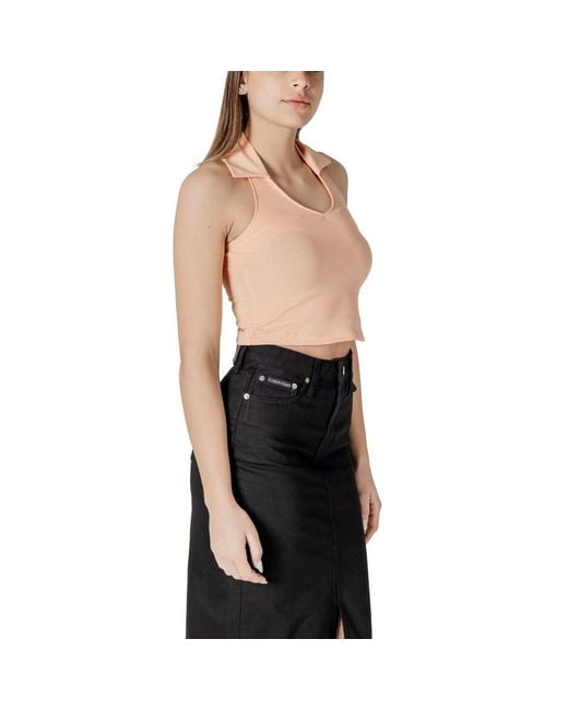 Calvin Klein Black Cotton Top
