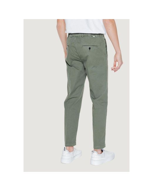 Liu Jo Green Cotton Casual Pants for men