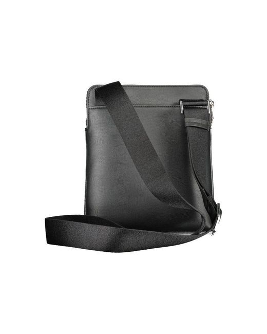 Calvin Klein Gray Polyester Shoulder Bag for men
