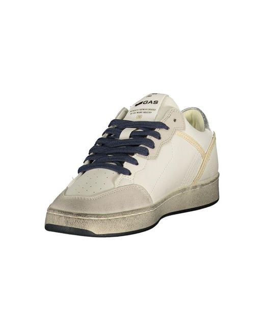 Gas White Bianco Polyurethane Sneaker