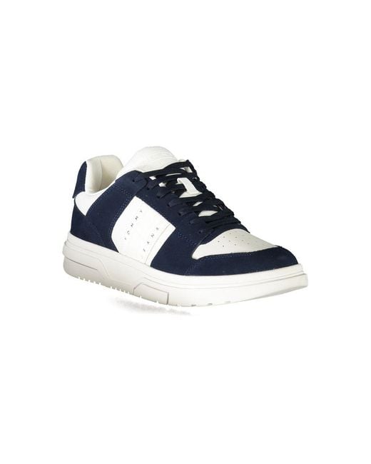 Tommy Hilfiger Blue Jeans Flared Sneaker Fm0Fm03476 for men