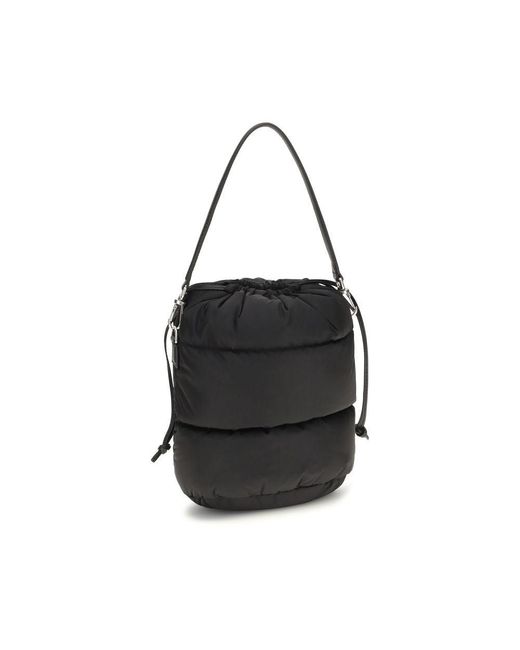 Moncler Black Nylon Backet Bag