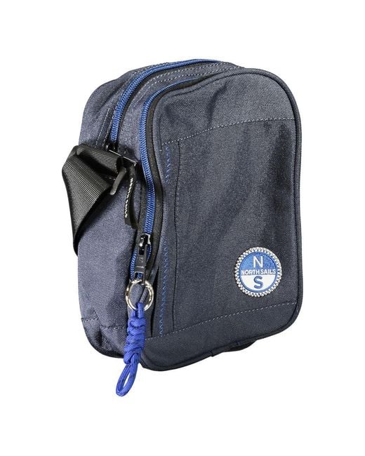 North Sails Blue Polyester Men Shoulder Bag for men