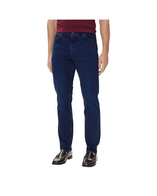 Tommy Hilfiger Blue Recycled Cotton Relaxed Fit Jeans for men