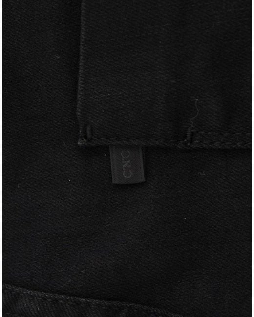 CoSTUME NATIONAL Straight Leg Jeans Black Sig12469