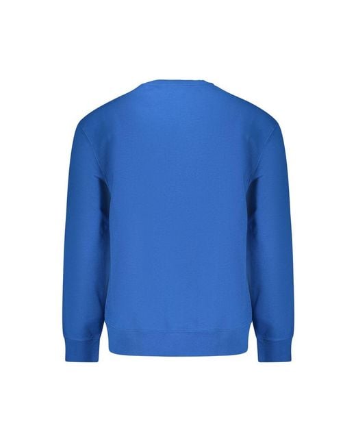 Calvin Klein Blue Cotton Men's Sweatshirt for men
