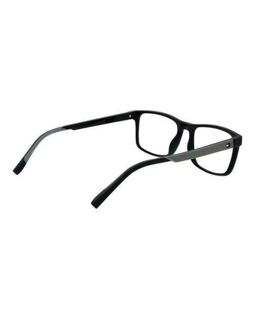 Tommy Hilfiger Black Polyamide Glasses (frames) for men