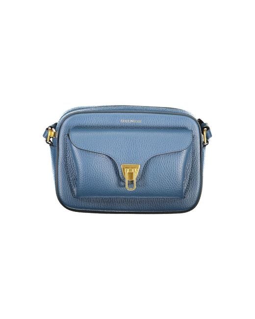 Coccinelle Blue Leather S Bag