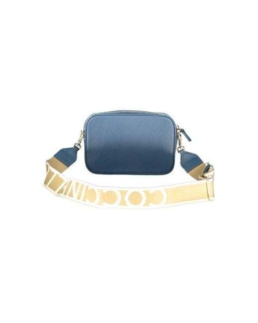 Coccinelle Blue Leather Handbag