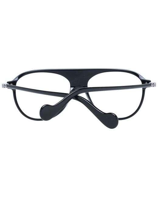 Moncler Black Plastic Glasses (Frames) for men