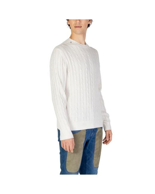 U.S. POLO ASSN. White Cotton Sweatshirt for men