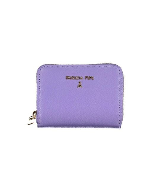 Patrizia Pepe Purple Poliuretano Wallet