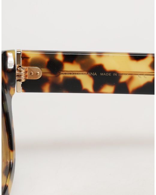 Dolce & Gabbana Natural Dg4379F Tortoiseshell Gradient Acetate Shades Sunglasses