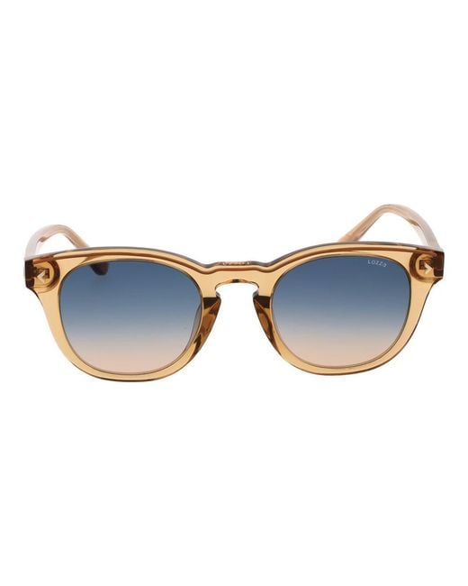 Lozza Blue Plastic Sunglasses
