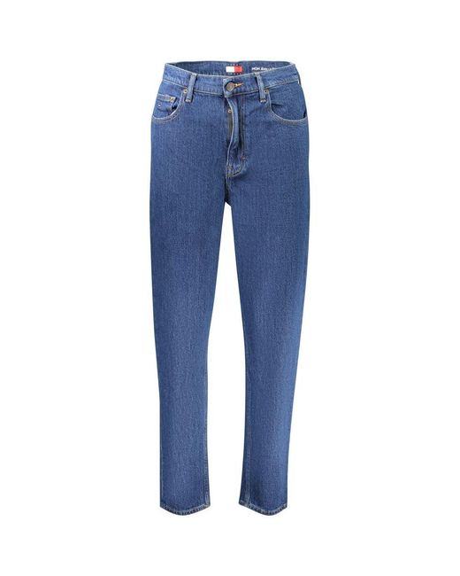 Tommy Hilfiger Blue Blu Cotton Jeans