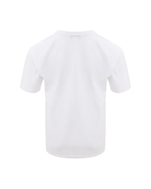 McQueen White Cotton T