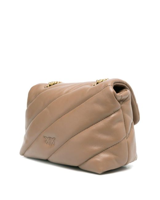 Pinko Natural Mini Love Bag Puff Maxi Quilt