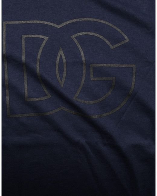 Dolce & Gabbana Black Logo Graphic Tee for men